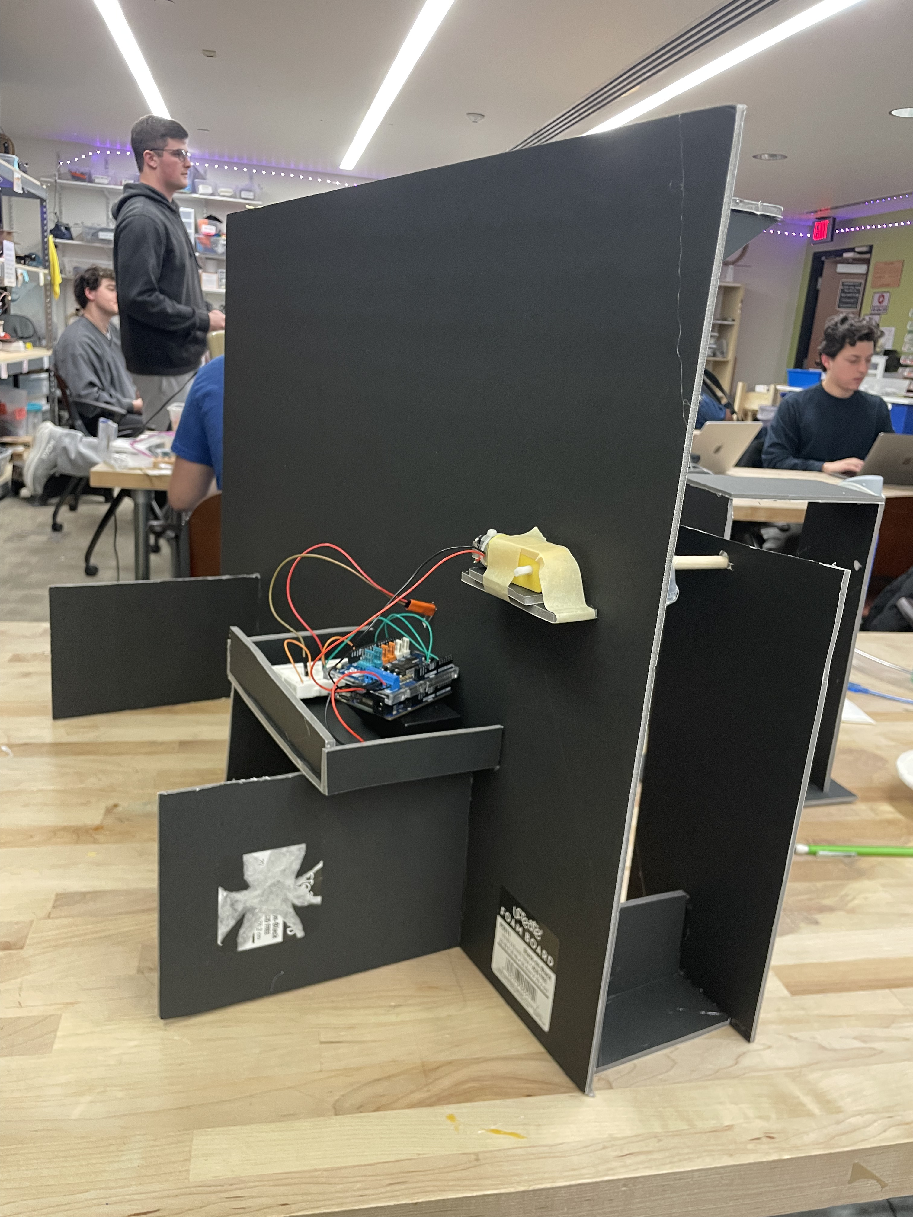 Arduino setup for Robotic Rube Goldberg